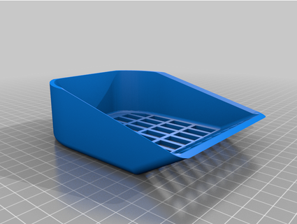 litter scoop v3 2 parts steffenll 3d print model - Mito3D