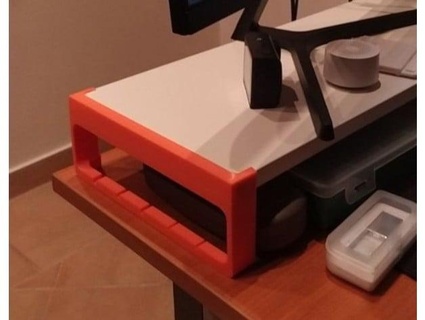 ikea burhult desk shelf aasilva 3d print model - Mito3D