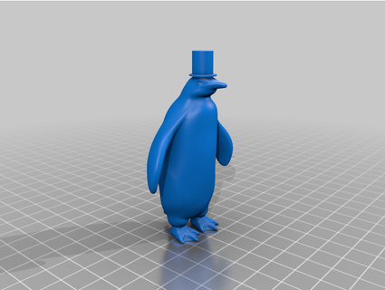 apuesto pingüino teengamer120 3d print model - Mito3D