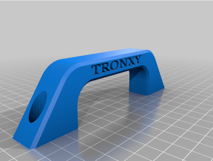 tronxy xy-2 pro handle bar carapis 3d print model - Mito3D