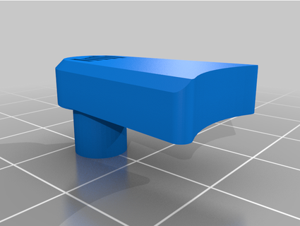 spektrum dx5 pro - proportional knob replacement concave convex versions horizonhobby 3d print model - Mito3D