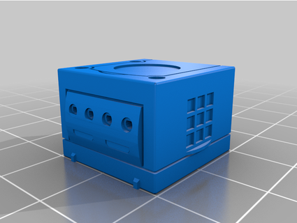 gamecube keycap gerche 3d print model - Mito3D