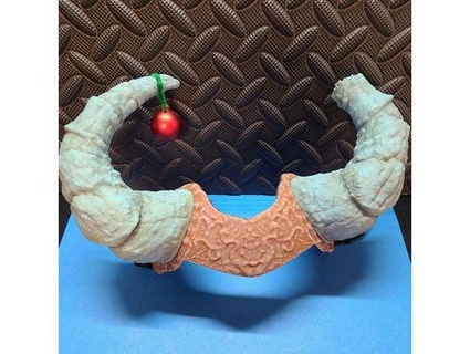 krampus corna pla pa 3d print model - Mito3D
