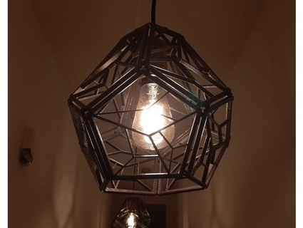 hanging pentagon lamp stanvn 3d print model - Mito3D
