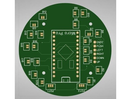 diy sim racing wheel button board luowilliam 3d print model - Mito3D