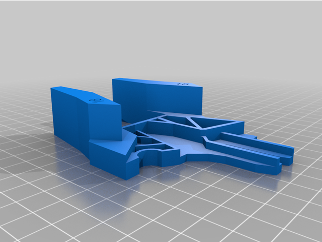 iş keskin özel kılavuz 18 derece verum 3D print model - Mito3D