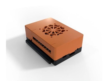 Portakal pi pc durum kılıf 2020 ekstrüzyon hayran içeride riogerardino 3d print model - Mito3D