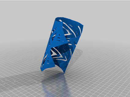 karanlık deri kesmek bilezik kuyumculuk 3d print model - Mito3D