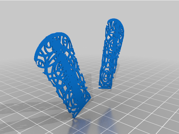 handmade cutout bracelet thejewelleryjoint 3D print model - Mito3D