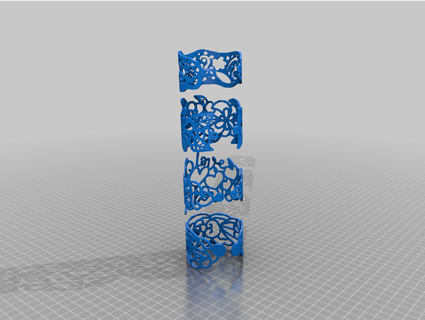 gioielleria ritagliare braccialetto thejewelryjoint 3d print model - Mito3D