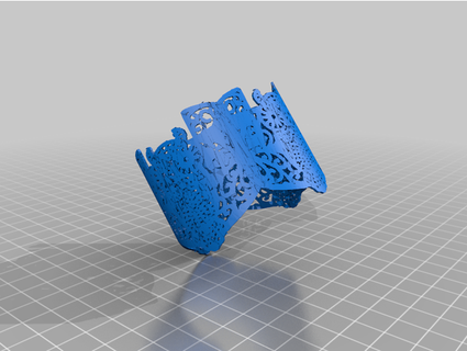 baykuş kesmek bilezik kuyumculuk 3d print model - Mito3D