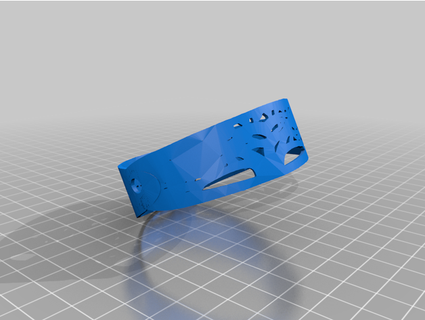 arbre manchette bracelet lajoaillerie 3d print model - Mito3D
