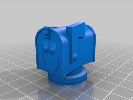 mailbox muppetdesigner 3d print model - Mito3D