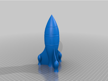 weiterer Rakete trigger52 3d print model - Mito3D