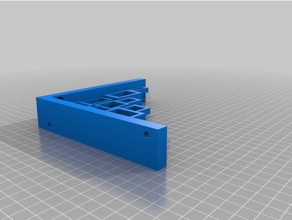estante quadrado suporte johnkh 3d print model - Mito3D