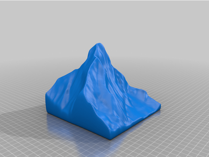 Matterhorn suavizado cromex2020 3d print model - Mito3D