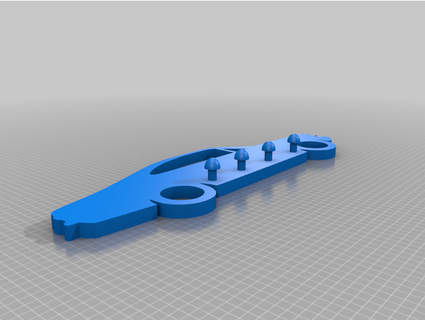 porta chaves opale luizmarquezani 3d print model - Mito3D