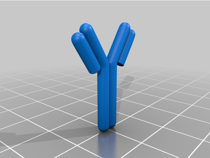 antibody doodle ascendantpyromancer 3d print model - Mito3D