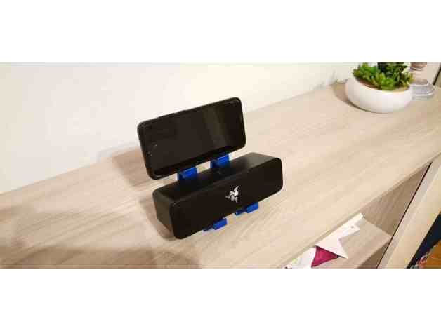 simple bluetooth speaker stand thingigabri85 3D print model - Mito3D