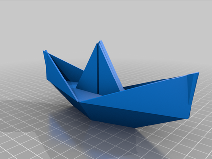 barco de papel santiagova 3d print model - Mito3D