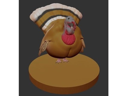 turkey mdherren 3d print model - Mito3D