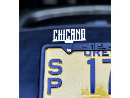 chicano low ride license plate raypi 3d print model - Mito3D