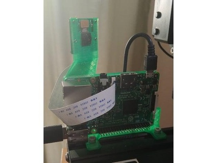 extrusion raspberry pi mount camera aquila azdawg 3d print model - Mito3D