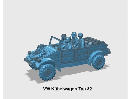 vw ligar carro typ 82 escala 1 72 juergen54 3d print model - Mito3D