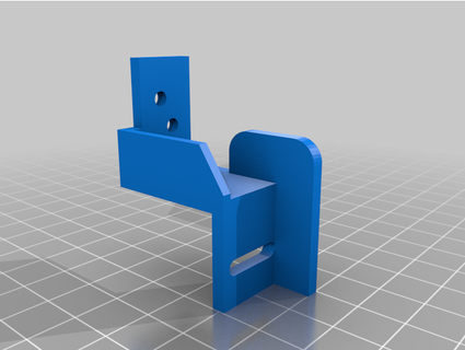 bracket chamber hole zivel 3d print model - Mito3D