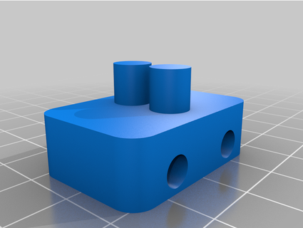 lego compatible base block wire bending bglsyy 3d print model - Mito3D