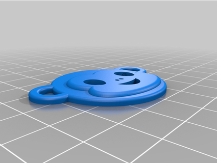 monkey keychain chevichev 3d print model - Mito3D