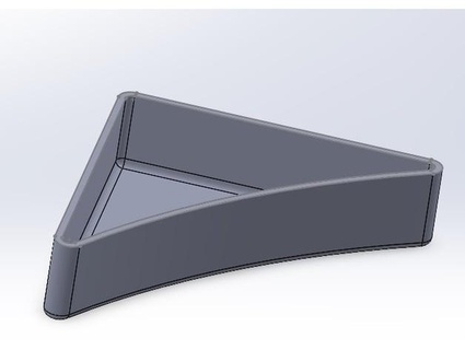 Ecke Bad Tablett Johnkh 3d print model - Mito3D