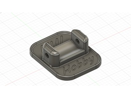 bigfoot supporto piatto roulotte mike3der 3d print model - Mito3D