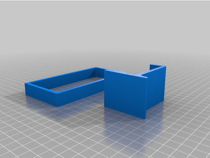 wall mount tissue box - holder amazonbasics erli 3d print model - Mito3D