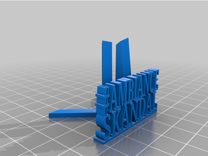 suporte cd espremer horario ambiente escândalo galixiss 3d print model - Mito3D