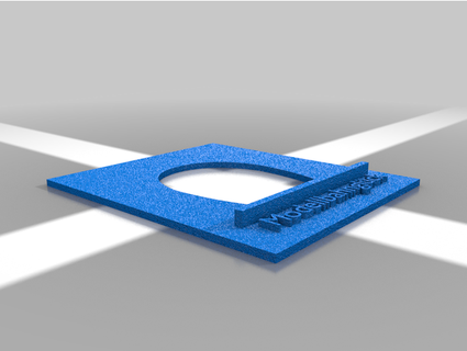tünel schablonen mahmuz şablon nscale Modellbahnglueck 3d print model - Mito3D