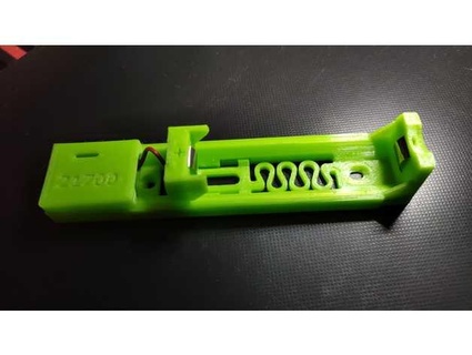 battery holder 21700 tp4056 charger merides 3d print model - Mito3D