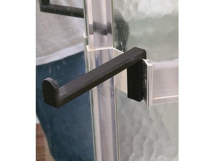 toilet paper roll holders shower door handle blstexas 3d print model - Mito3D