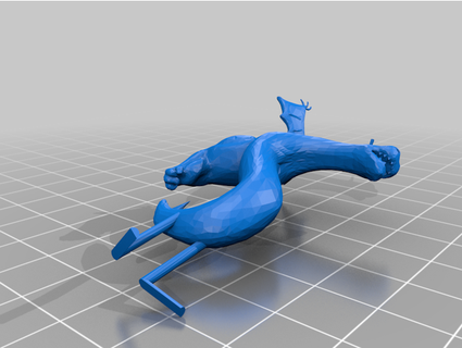 Heroscape Trogdor aedantheawesome 3d print model - Mito3D