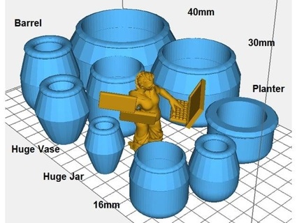 frascos cerámica tolemykus 3d print model - Mito3D
