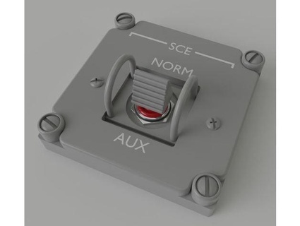 sce aux nasa apollo saturn switch zzubnik 3d print model - Mito3D