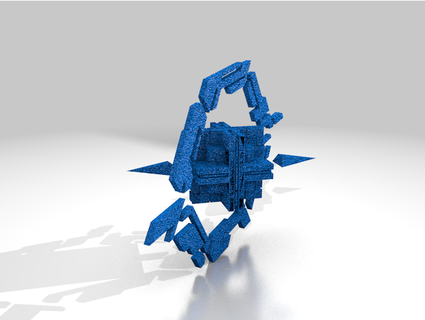 Mémoire poussière sommes 3d print model - Mito3D