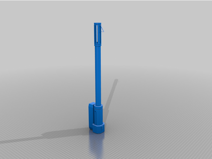 nerf n-strike sniper barrel extenction scarface industries 3d print model - Mito3D