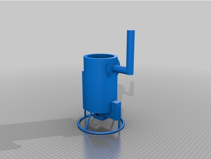 Abfall Öl Brenner Kenneth 3d print model - Mito3D