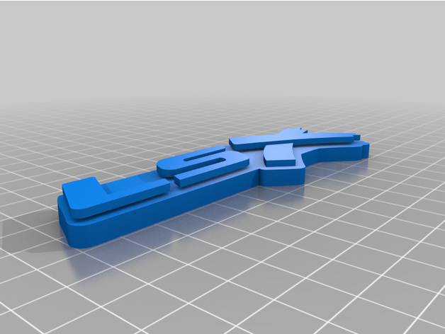 lsx production emblem wcrowe 3D print model - Mito3D