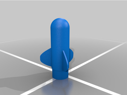 Nabel Boom Rakete Hühnermodellierung 3d print model - Mito3D