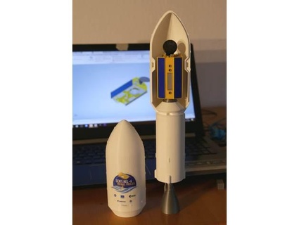 sentinel-6 jason-cs scalemodel falcon 9 mvnfn 3d print model - Mito3D