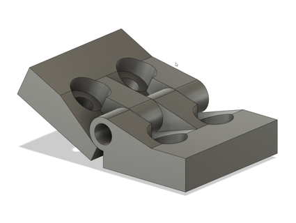 makerbeam xl hinge golas 3d print model - Mito3D