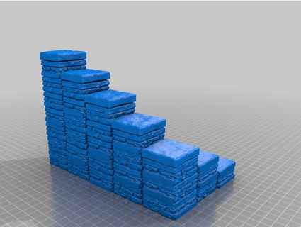 stairs alechatale 3d print model - Mito3D