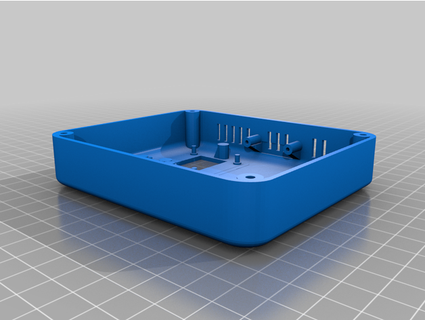 pm co2 Temperatur Feuchtigkeit Sensor Luft Qualität Mauer Box maxorso 3d print model - Mito3D
